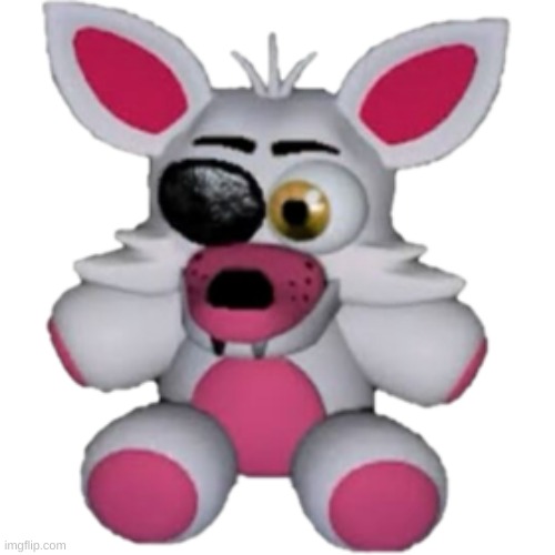 Mangle plush | image tagged in mangle plush | made w/ Imgflip meme maker