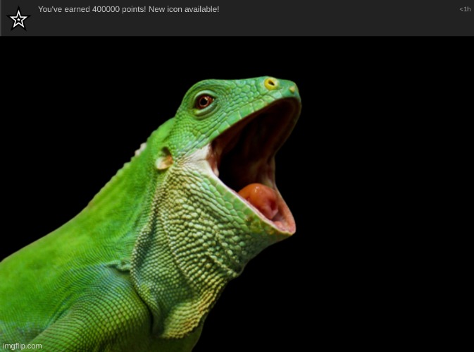 New icon y'all! | image tagged in fiji banded iguana yes | made w/ Imgflip meme maker