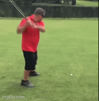 When You Clearly Need to Work on Your Swing - Imgflip