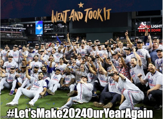 Hopefully 2024 Rangers will be as good the last season's Rangers | #Let'sMake2024OurYearAgain | image tagged in memes,sports,baseball,texas rangers | made w/ Imgflip meme maker