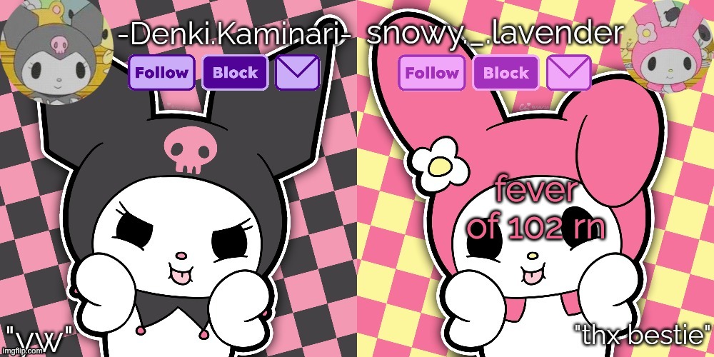 i feel terrible pray for me chat | fever of 102 rn | image tagged in lavender denki temp | made w/ Imgflip meme maker