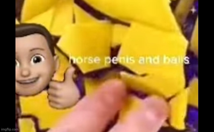 horse penis and balls | image tagged in horse penis and balls | made w/ Imgflip meme maker