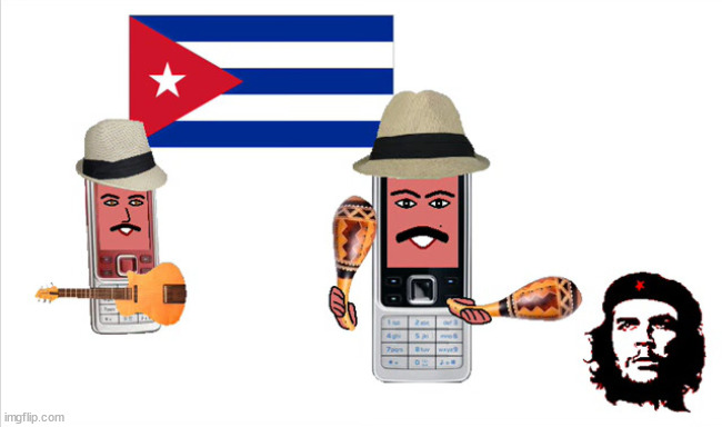 Cuba Nokia Phones | made w/ Imgflip meme maker