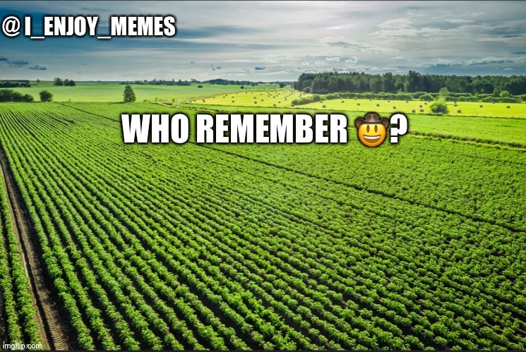 I_enjoy_memes_template | WHO REMEMBER 🤠? | image tagged in i_enjoy_memes_template | made w/ Imgflip meme maker