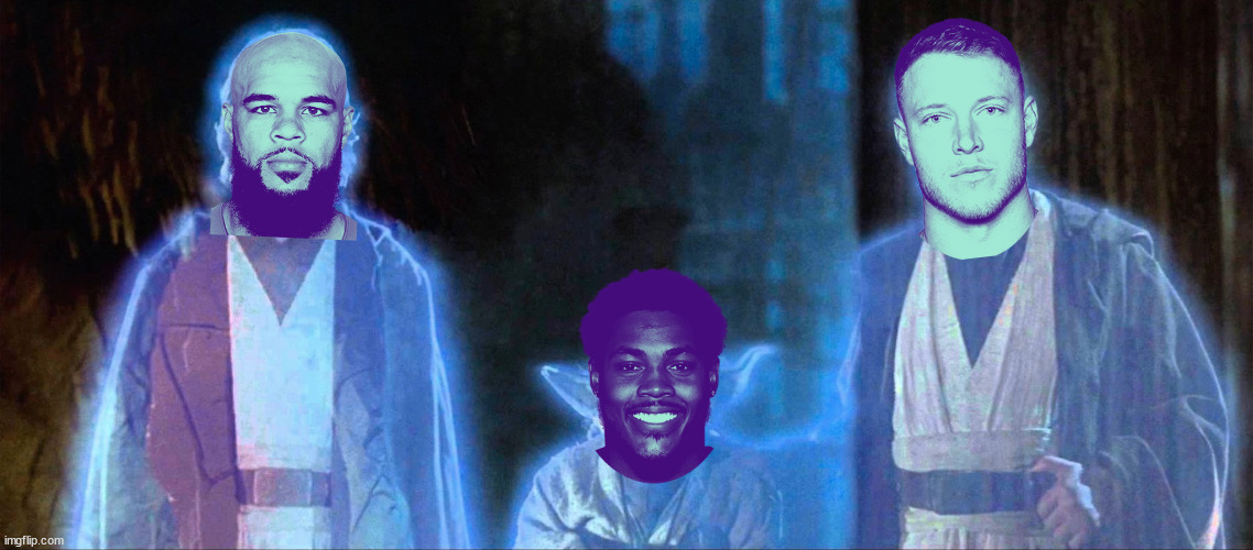 Star Wars Force Ghosts | image tagged in star wars force ghosts | made w/ Imgflip meme maker