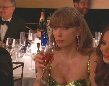 Taylor Swift Golden Globe Blank Meme Template