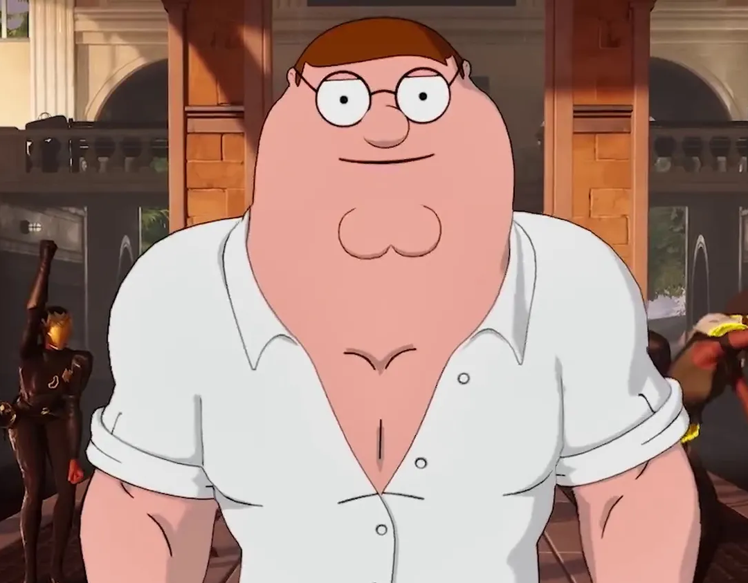High Quality Peter Griffen Fortnite Blank Meme Template