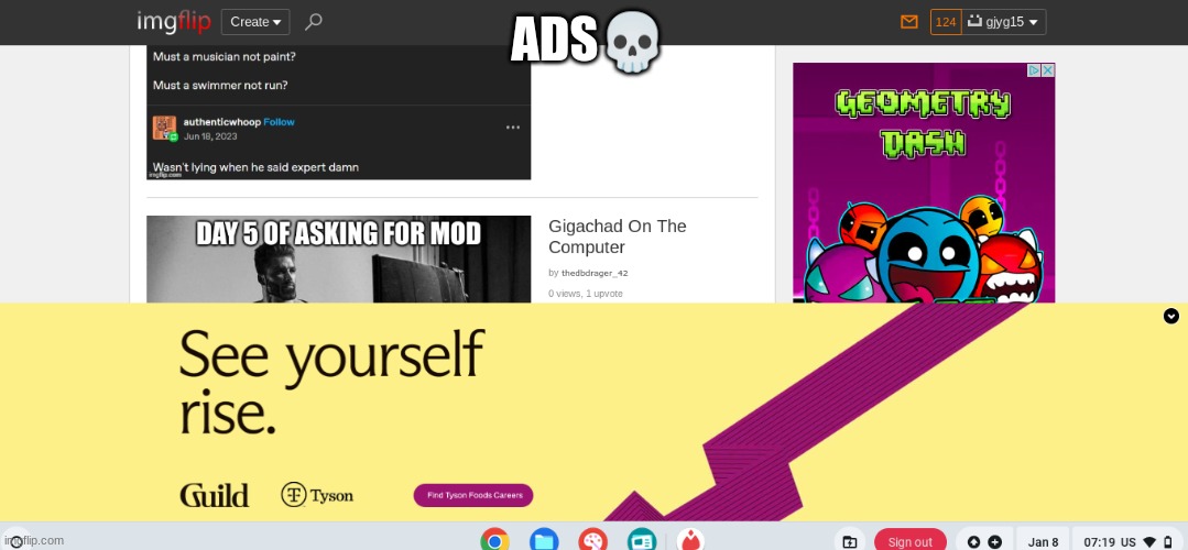 ADS💀 | made w/ Imgflip meme maker