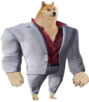 High Quality buff doge but better Blank Meme Template