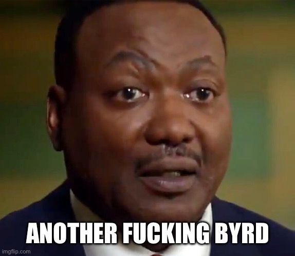 Byrd | ANOTHER FUCKING BYRD | image tagged in byrd | made w/ Imgflip meme maker