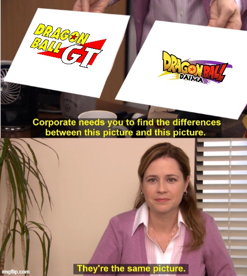Yet another disappointment from Toei | image tagged in memes,they're the same picture | made w/ Imgflip meme maker