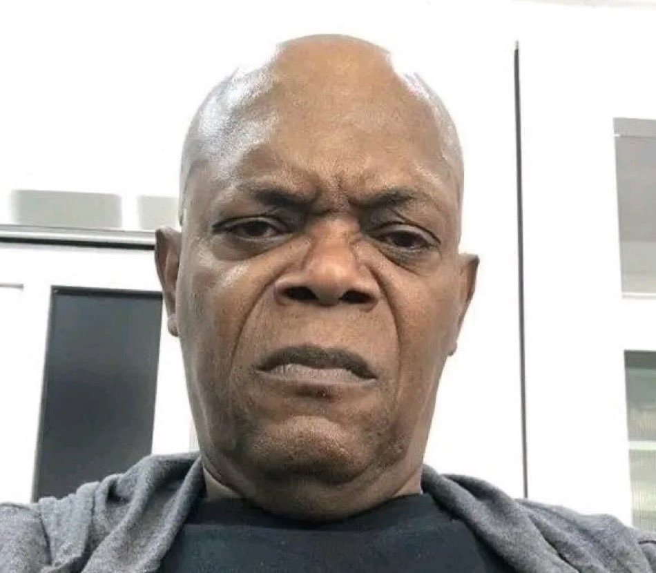 High Quality Samuel L Jackson Blank Meme Template