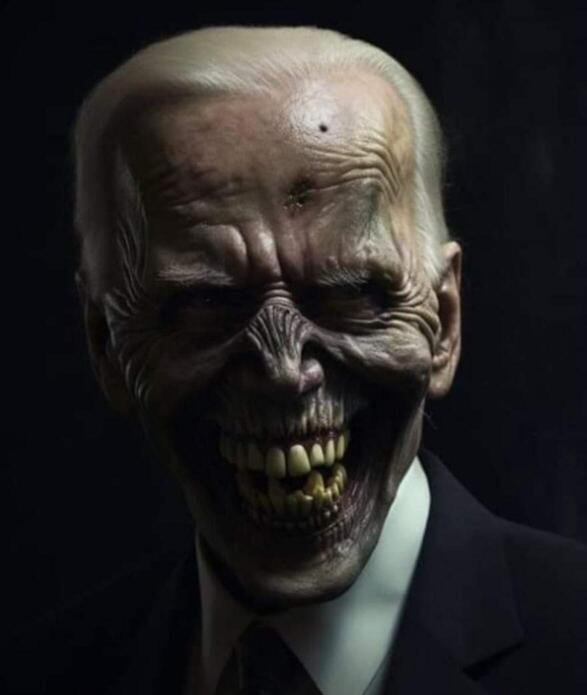 Biden Zombie Blank Meme Template