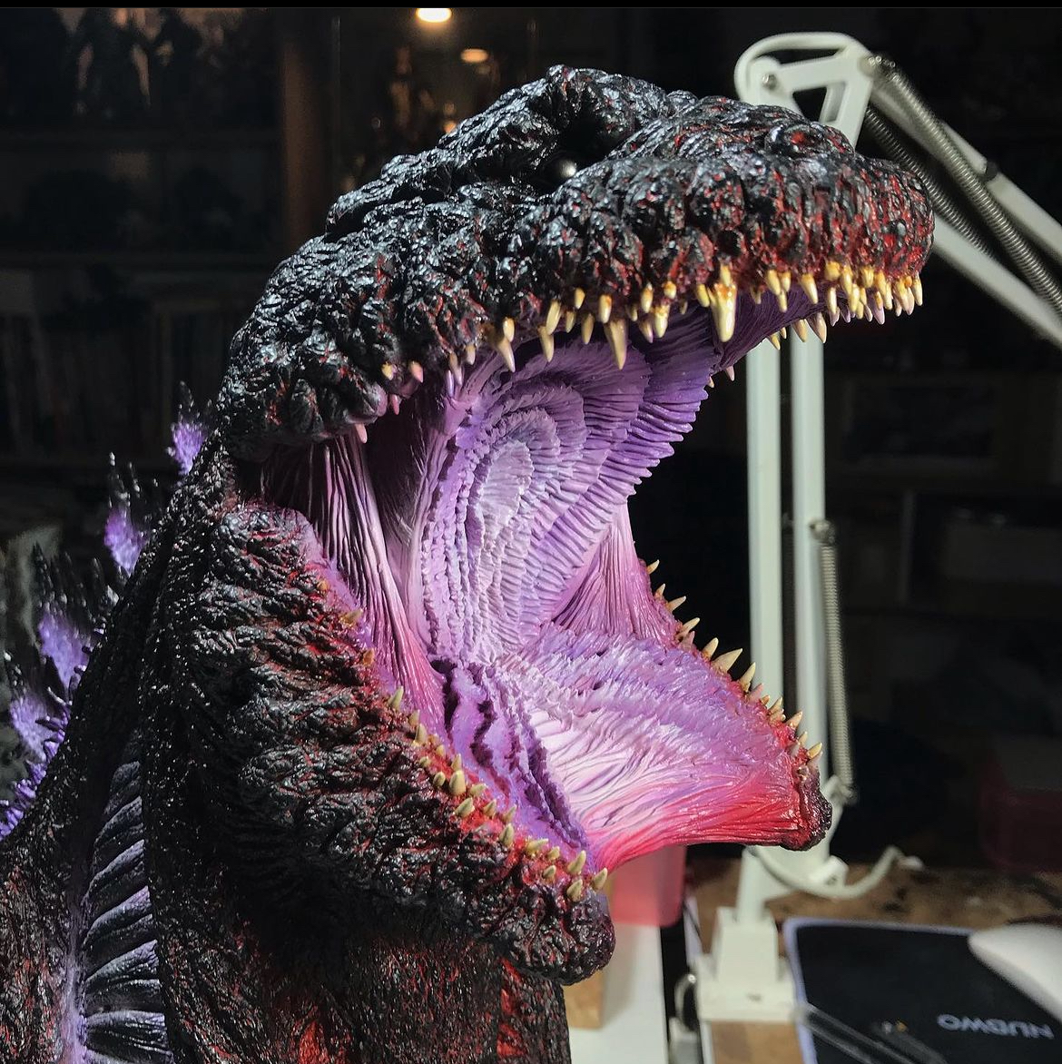High Quality Godzilla mouth Blank Meme Template