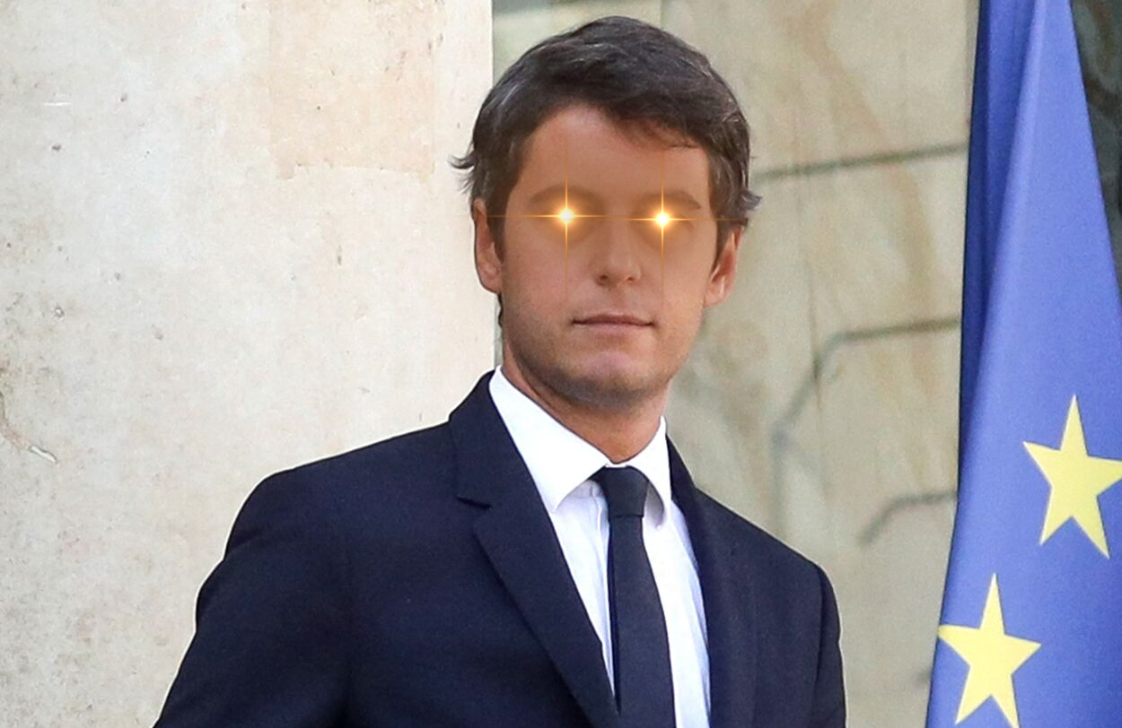 High Quality Gabriel Attal Blank Meme Template