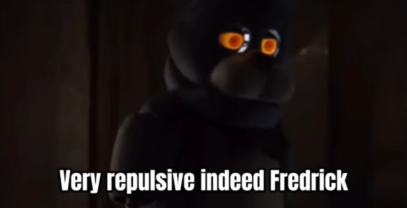 Very Repulsive Indeed Frederick Blank Meme Template