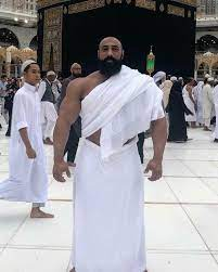 chad infront of kaaba Blank Meme Template