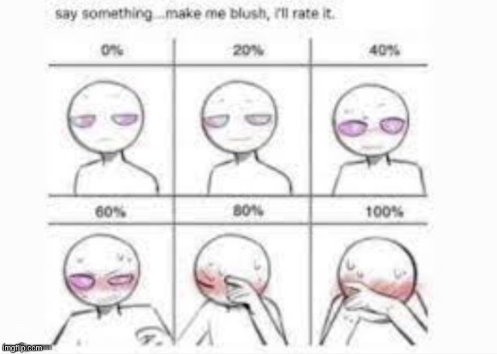 Blush | image tagged in blush | made w/ Imgflip meme maker