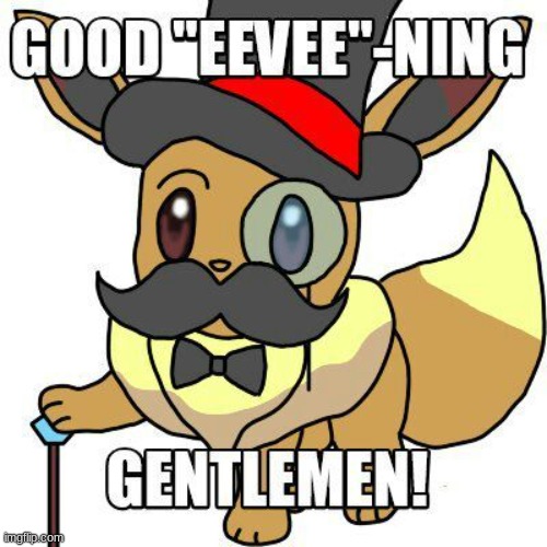 i found this on google and decided everyone needs to see it | image tagged in eevee,meme | made w/ Imgflip meme maker