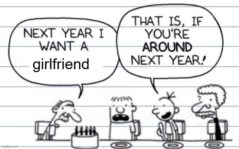 This is in the book btw | girlfriend | image tagged in fun,dark humor,diary of a wimpy kid | made w/ Imgflip meme maker
