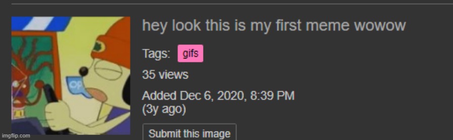 oops 1st meme anniversary was a month ago | made w/ Imgflip meme maker