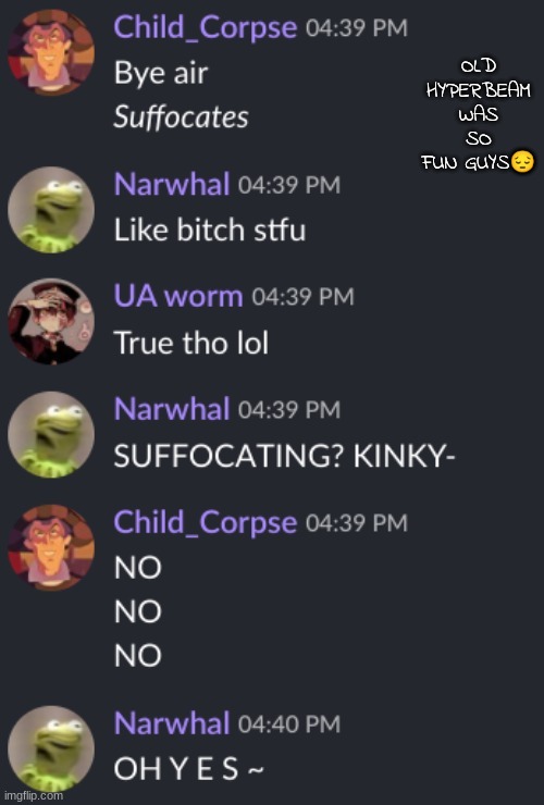 OLD HYPERBEAM WAS SO FUN GUYS😔 | made w/ Imgflip meme maker