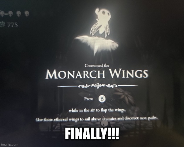 It took some good charms and plenty of f*ckin' determination, BUT I GOT THE WINGS | FINALLY!!! | made w/ Imgflip meme maker