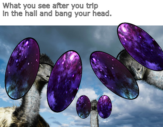 It's all good. You are okay. Go to class. Just don't fall asleep. | What you see after you trip in the hall and bang your head. | image tagged in memes,middle school,ouch | made w/ Imgflip meme maker