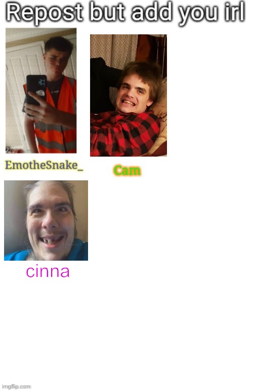 cinna | made w/ Imgflip meme maker