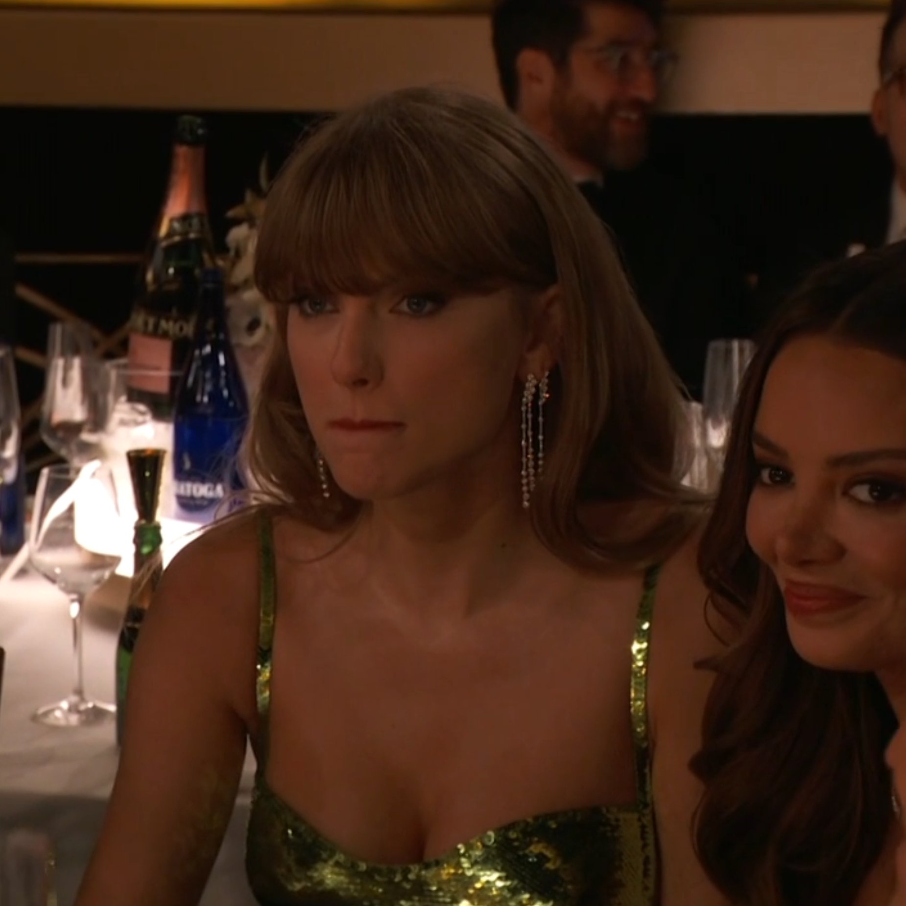 Taylor at the Golden globes Blank Meme Template