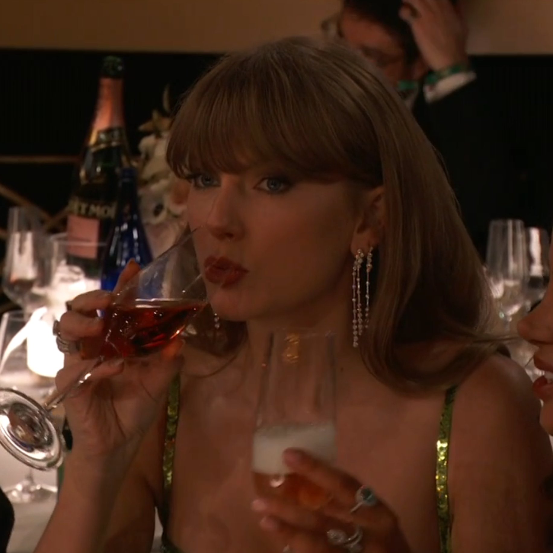 High Quality Taylor drinking Blank Meme Template