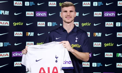 High Quality Timo Werner Tottenham Blank Meme Template