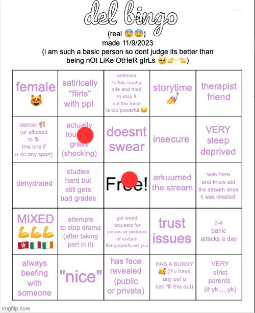 Image Title | image tagged in del bingo real | made w/ Imgflip meme maker