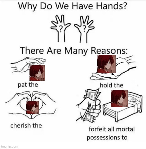 Why do we have hands? (all blank) | image tagged in why do we have hands all blank | made w/ Imgflip meme maker