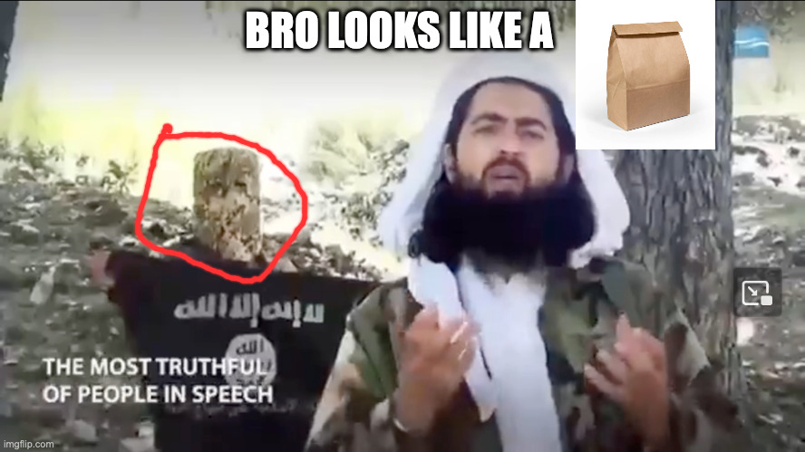 LMAO | BRO LOOKS LIKE A | made w/ Imgflip meme maker