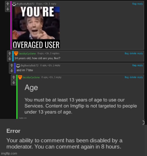 we got another one, guys. i banned him for saying skibidi toilet was good, but we have another | image tagged in ipad kids | made w/ Imgflip meme maker