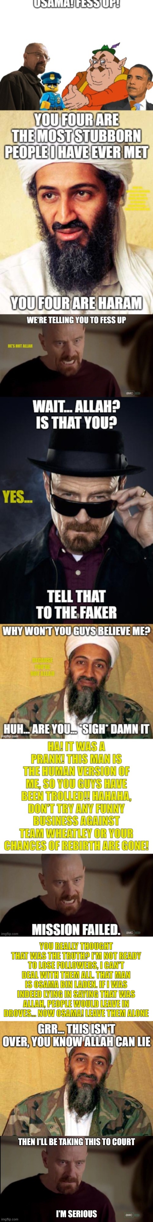 Jokes based on lies are a sin in Islam, expect another court date | made w/ Imgflip meme maker