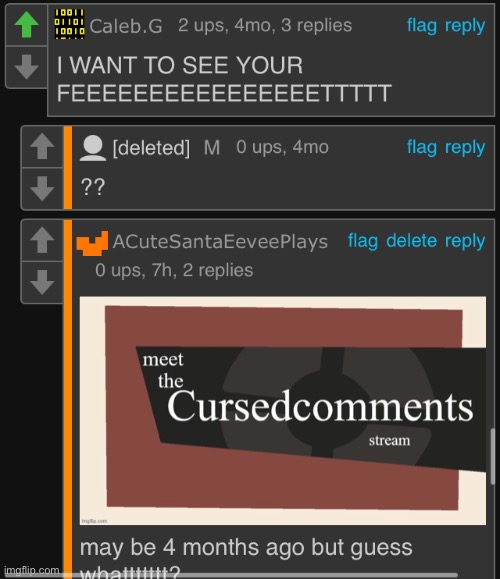 caleb sus confirmed?? | image tagged in caleb g,cursedcomments | made w/ Imgflip meme maker