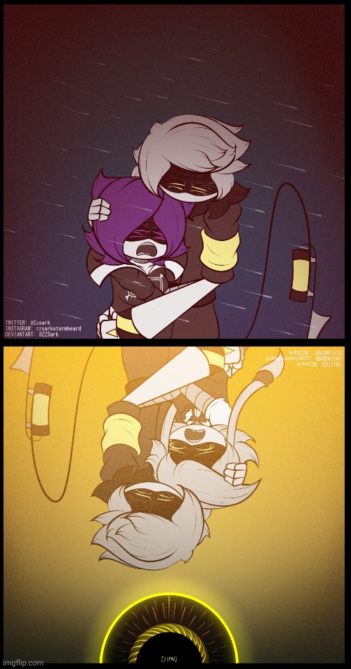Together Forever (Art by ZZSark) | made w/ Imgflip meme maker