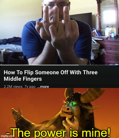 -The power is mine! | made w/ Imgflip meme maker