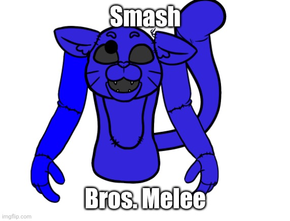 Pump but he's a FNAF animatronic | Smash; Bros. Melee | image tagged in pump but he's a fnaf animatronic | made w/ Imgflip meme maker