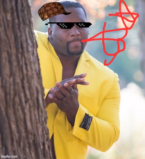 Black guy hiding behind tree | image tagged in black guy hiding behind tree | made w/ Imgflip meme maker