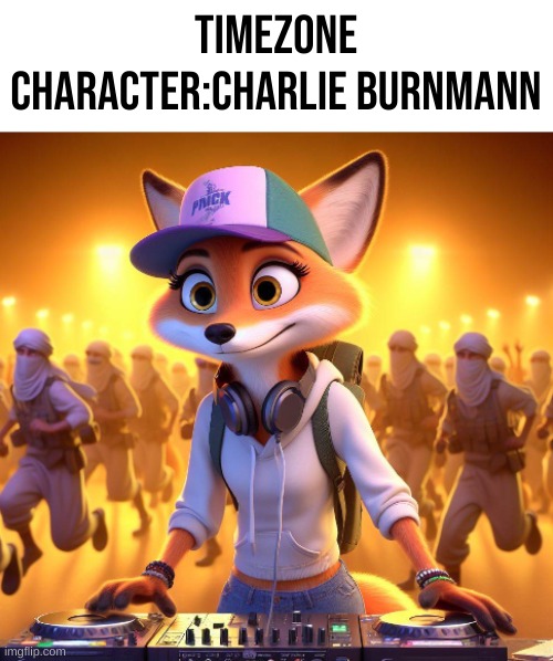 Charlie is the little cousin of heather BurnMann. details in comments. | TimeZone Character:Charlie BurnMann | image tagged in cartoon,timezone,movie,game,idea,npc | made w/ Imgflip meme maker