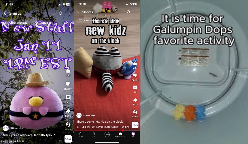 NEW ITEMLABEL GOOBERS DROP TOMORROW, CAN YOU BELIEVE IT | made w/ Imgflip meme maker