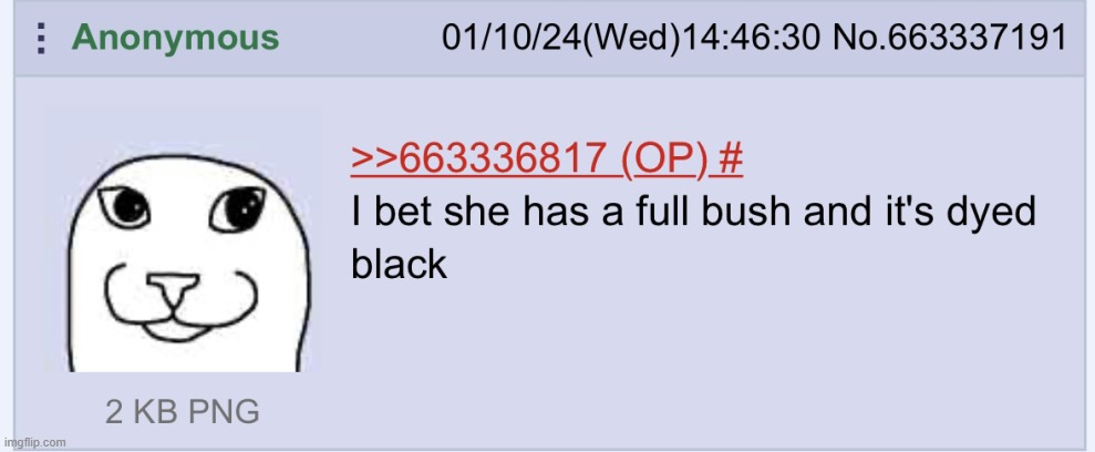 what bush she is talking about idk gotta dig deeper to find out on this gang | made w/ Imgflip meme maker