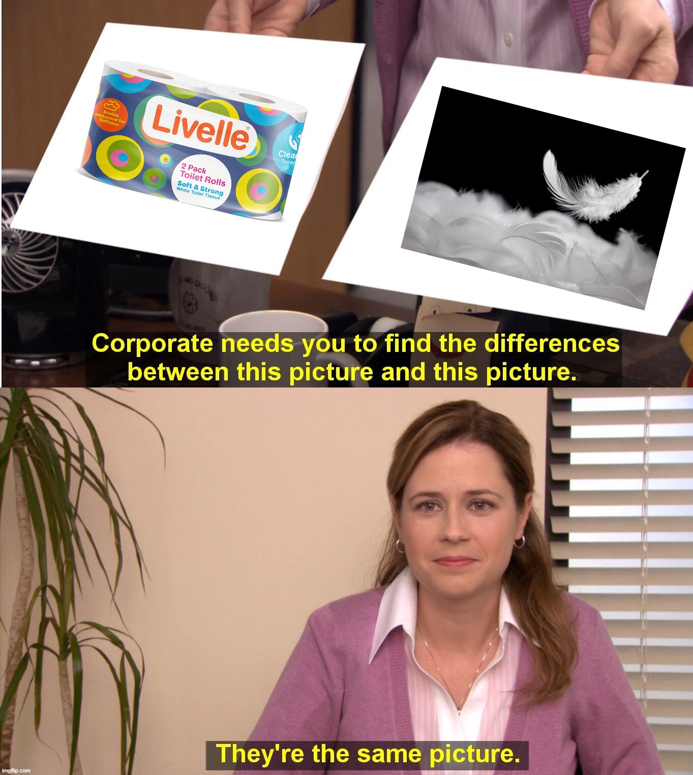 The best toilet paper | image tagged in memes,they're the same picture | made w/ Imgflip meme maker