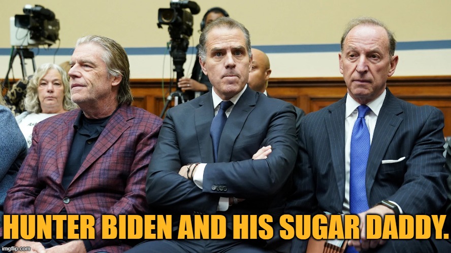 Oh Look Who Decided To Show Up At The House Hearing | HUNTER BIDEN AND HIS SUGAR DADDY. | image tagged in memes,hunter biden,and,sugar daddy,house,hearing | made w/ Imgflip meme maker