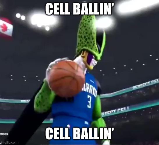Cell ballin’ | CELL BALLIN’ CELL BALLIN’ | image tagged in cell ballin | made w/ Imgflip meme maker