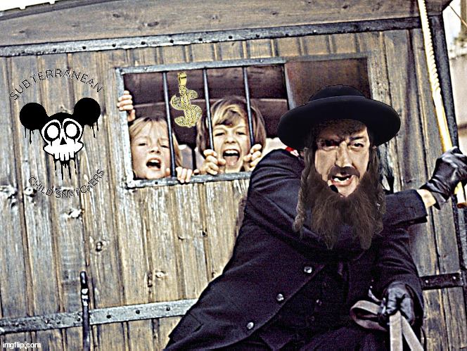 Child snatching Jew | image tagged in jews,child abuse | made w/ Imgflip meme maker