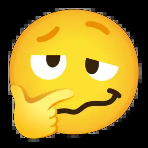 woozy thinking face Blank Meme Template